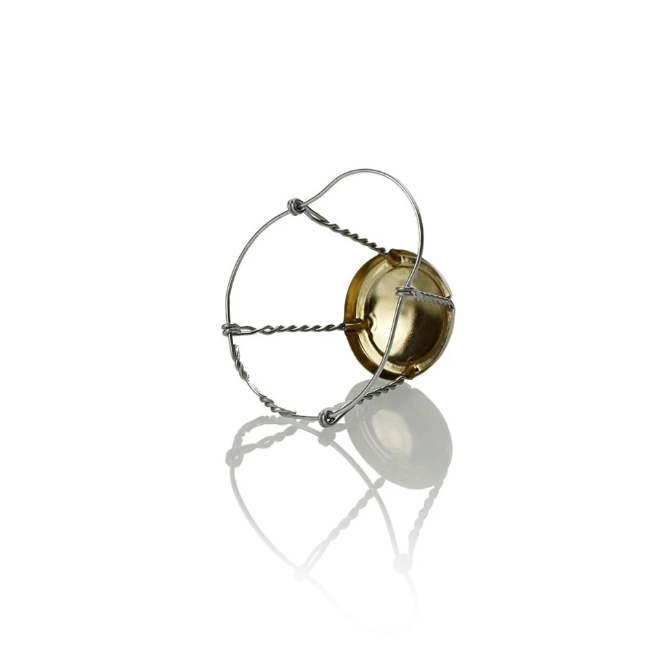 Champagne Cork Wirehood Wire Cage