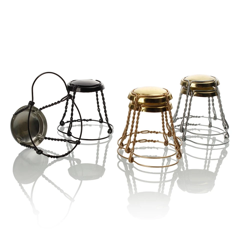 Champagne Cork Wirehood Wire Cage