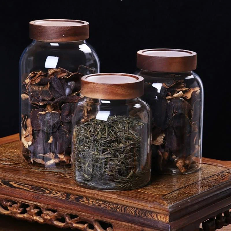 Borosilicaatglazen potten