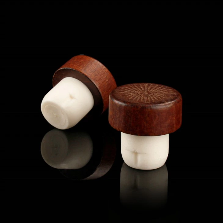 T-shape Wooden Top Bottle Cork